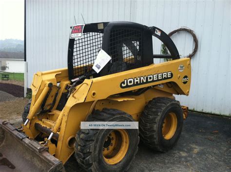 john deere 260 skid steer seat|john deere 260 for sale.